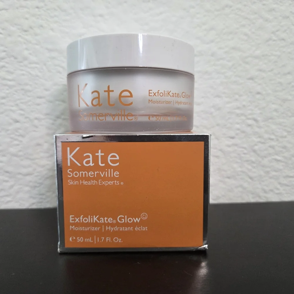 Kate Somerville ExfoliKate Glow Moisturizer Cream 1.7 oz NIB! $55 MSRP
